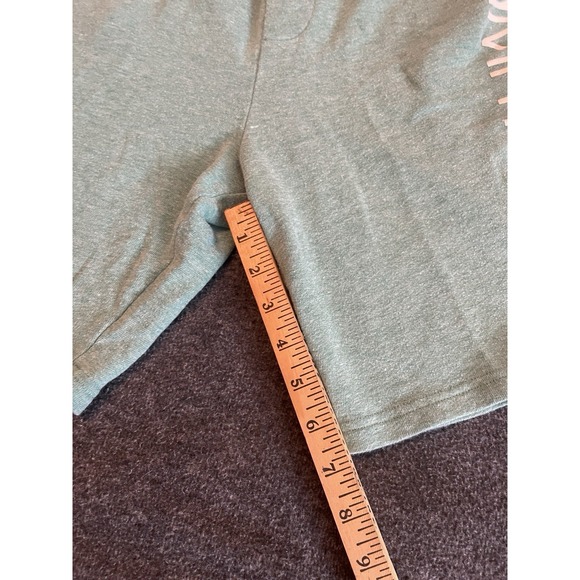 CALVIN KLEIN MEN'S DRAWSTRING PULL ON SWEAT SHORTS GREEN SHORTS SIZE LARGE - Picture 4 of 5